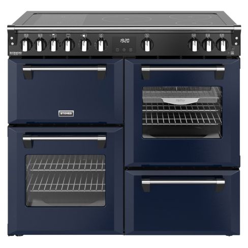 Stoves ST DX RCA RICH 100EI RTY MBL Richmond Deluxe 100cm Induction Range Cooker in Midnight Blue
