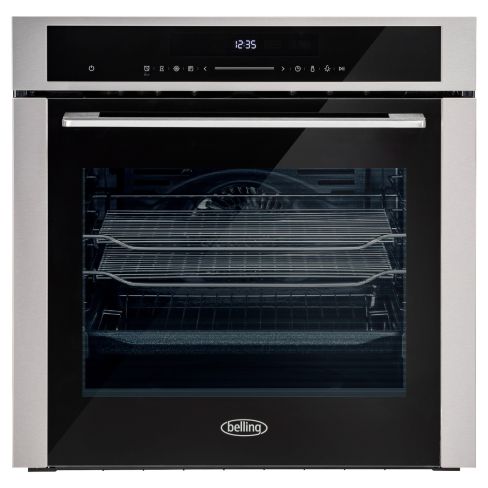 Belling BEL BI603MFPY STA Stainless Steel Built-In Electric Oven A Rated
