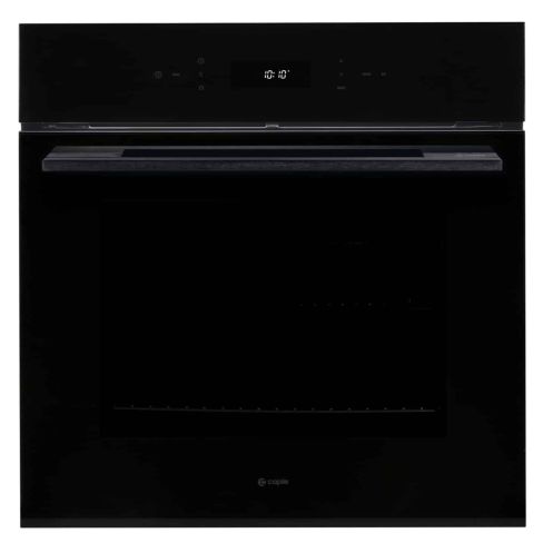 Caple C2101BG 60cm Touch Control Electric Single Oven Black Glass A Rated