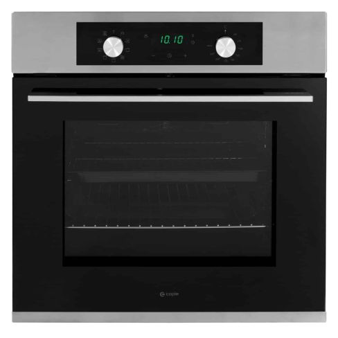 Caple C2237 60cm Electric Single Oven Black & Stainless Steel A Rated