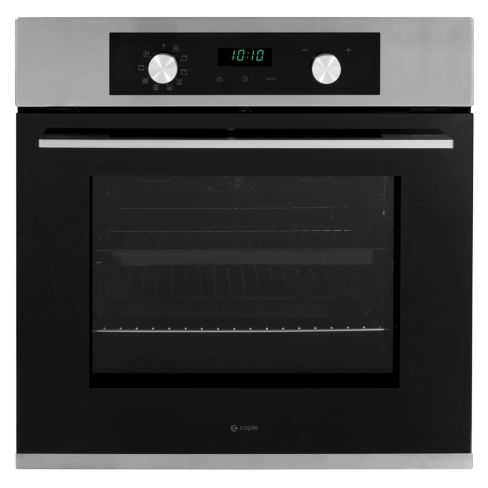 Caple C2239 60cm Pyrolytic Single Oven Black & Stainless Steel A Rated