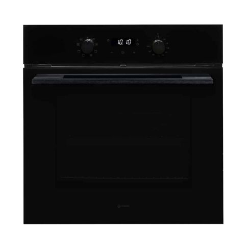 Caple C2362BG 60cm Electric Single Oven Black Glass A Rated