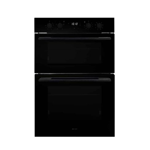 Caple C3371BG Electric Built In Double Oven Black Glass A Rated