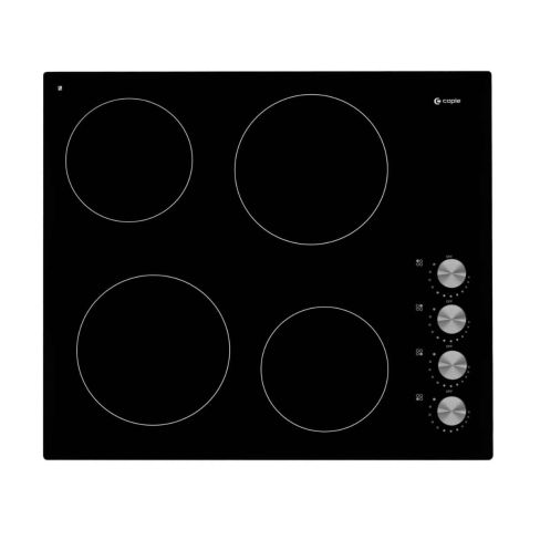 Caple C809C 59cm Electric Ceramic Hob Black