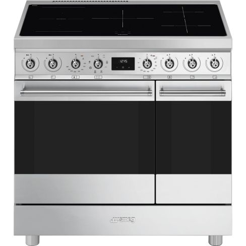 Smeg C92IMX2 Electric Induction Hob Range Cooker