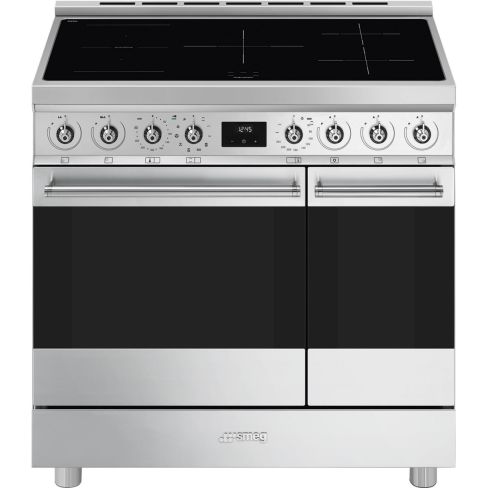 Smeg C92IPX2 Electric Induction Hob Range Cooker