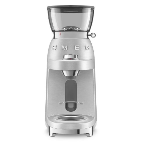 Smeg CGF02SSUK 50's Style Minipro Coffee Grinder In Stainless Steel