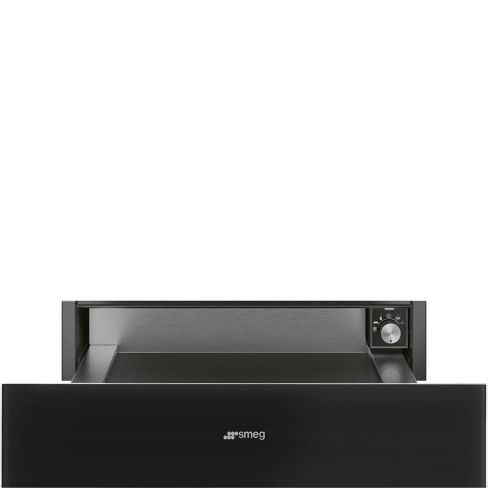 Smeg CPR115B3 15 cm Linea Warming/reheat Drawer Black
