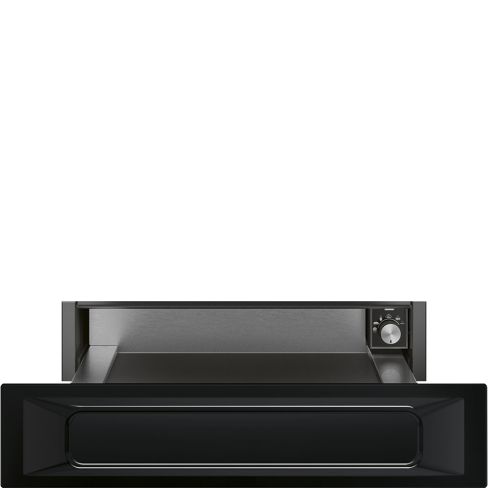Smeg CPR915N 15 cm Victoria Warming/reheat Drawer Black