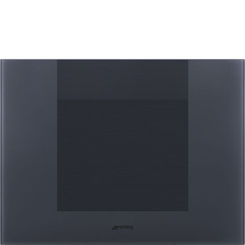 Smeg CVI121G 45cm Height Built In Linea Wine Cooler with Reversible Hinge in Neptune Grey