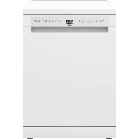 Hotpoint H7FHS51WUK Maxi Space Full Size Dishwasher with Third Rack, 15 Place Settings, White