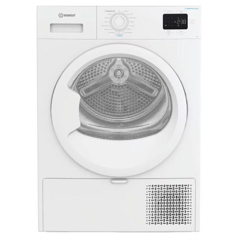 Indesit CYSD82DWWUK Freestanding 8kg Heat Pump Tumble Dryer in White A+ Rated