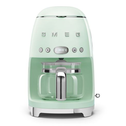 Smeg DCF02PGUK 50's Style Drip Filter Coffee Machine in Pastel Green