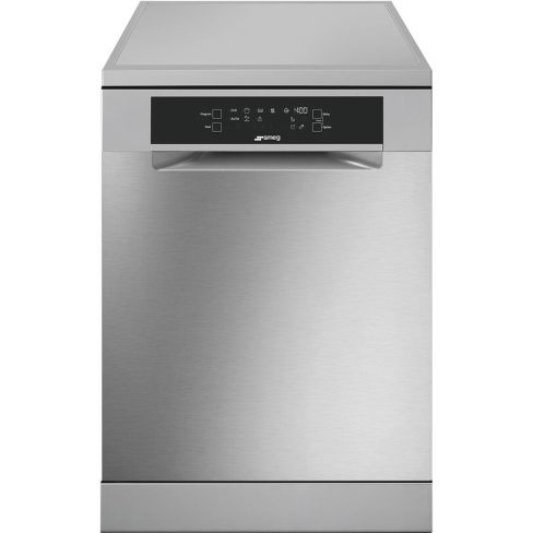 Smeg DF345CQSX Universal 60cm freestanding dishwasher, Stainless Steel C Rated