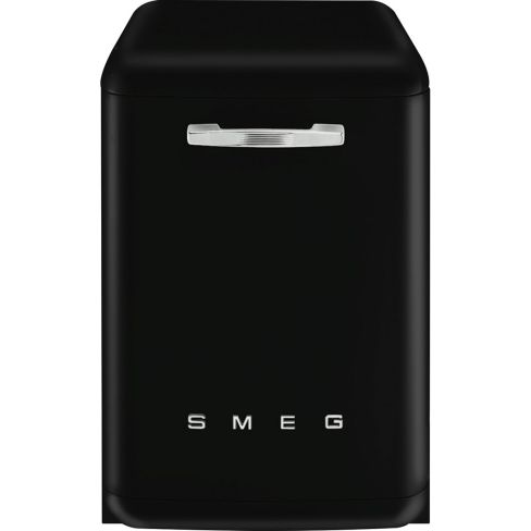 Smeg DFFABBL 60 cm Retro Style Free-standing dishwasher, Black