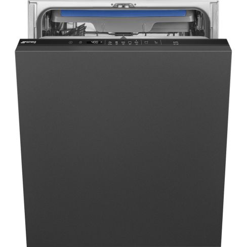 Smeg DI362DQ Fully Integrated Dishwasher, 14 Place Settings, D Rated