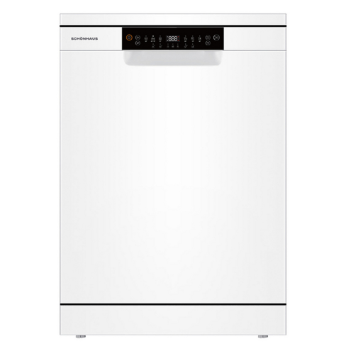 Schonhaus DWSF0115FSBW Freestanding Dishwasher - White - 15 Place Settings B Rated