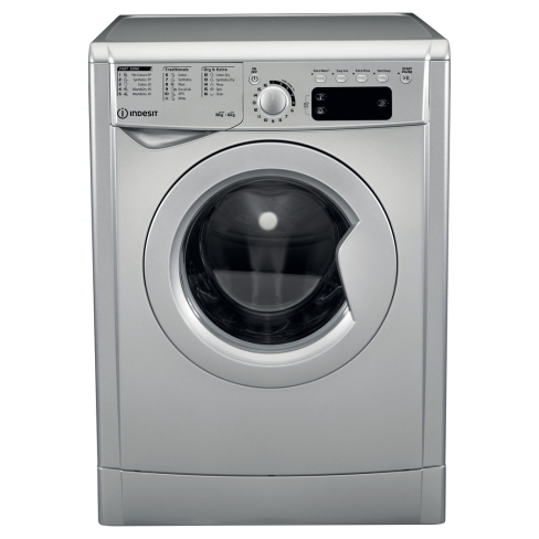 Indesit EWDE861483S Freestanding 8/6kg 1400rpm Washer Dryer with Push&Go in Silver