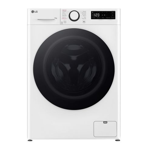 LG F4Y513WWLN1 13kg 1400spin AI Direct Drive Washing Machine, White