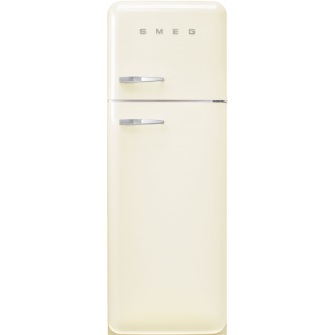 Smeg FAB30RCR6UK 60cm Retro 50s Style Right Hand Hinge Freezer over Fridge in  Cream