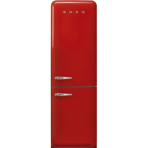 Smeg FAB32RRD5UK 60cm Retro 50s Style Right Hand Hinge Fridge Freezer in Red