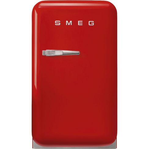 Smeg FAB5RRD6 40cm 50s Style Small Right Hand Hinge Minibar Red