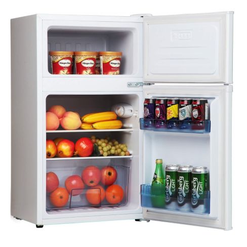 Amica FD1714 50cm Freestanding Undercounter Double Door Fridge Freezer