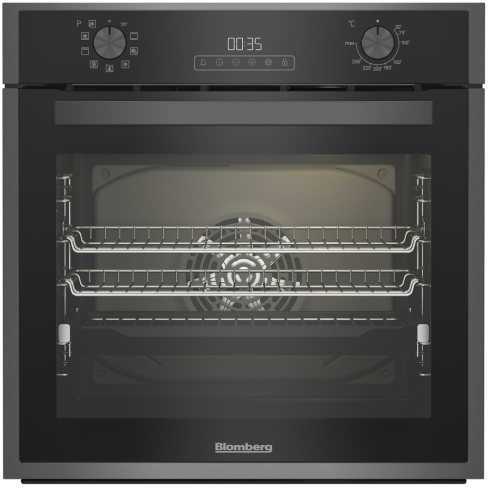 Blomberg ROEN9222DX Built In Single Oven Dark Steel A+ Rated