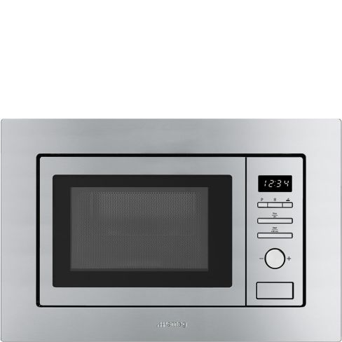 Smeg FMI017X 17 l Built-in Microwave with grill in Stainless steel