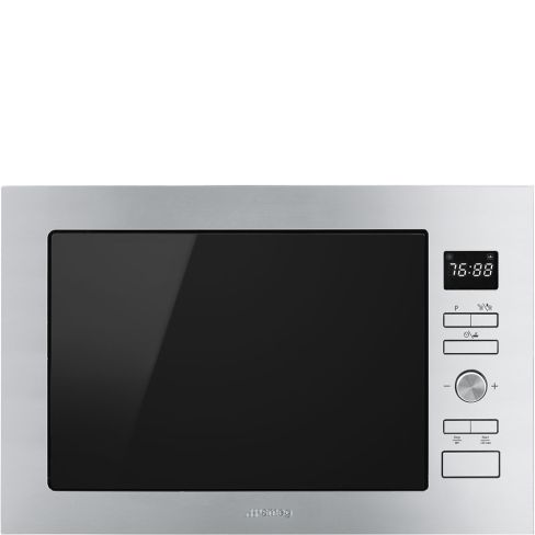Smeg FMI425X 25 l Built-in Microwave with grill in Stainless steel