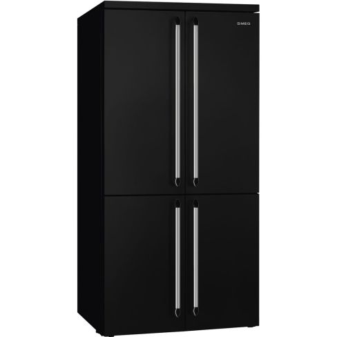 Smeg FQ960BL6 Victoria Multi-Door American Style Fridge Freezer in Black
