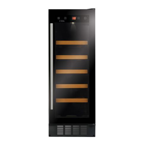CDA FWC304BL 30cm Wine Cooler Black