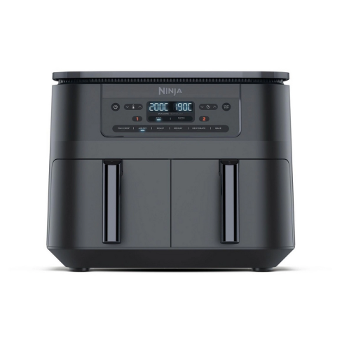 Ninja DZ300UK 7.6 litre 6-in-1 Dual Zone Air Fryer - Gun Metal Grey