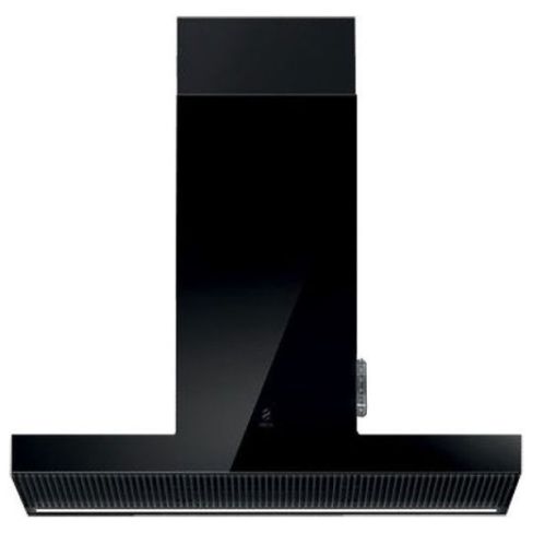 Elica HAIKU-90-BLK 90cm Wide Chimney Hood in Black  A Rated