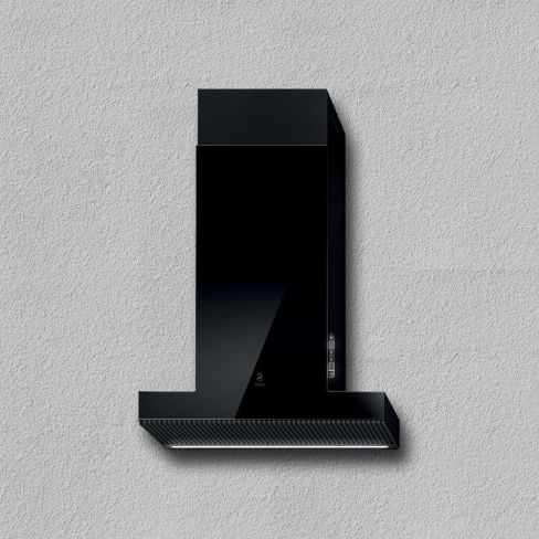 Elica HAIKU-60-BLK 60cm Wide Chimney Hood in Black  A Rated