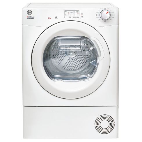Hoover HLE H8A1LE-80 8kg Heat Pump Tumble Dryer - White