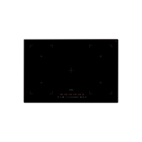 CDA HN7750FR 77cm Five Zone Induction Hob, Black