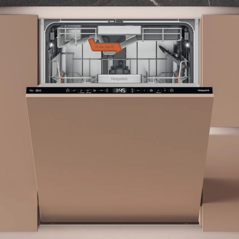 Hotpoint H8IB15M4TS UK Fully Integrated Dishwasher - 15 Place Settings B Rated