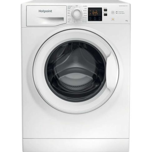 Hotpoint NSWF846WUK Freestanding 8kg 1400rpm Washing Machine with Anti-stain White