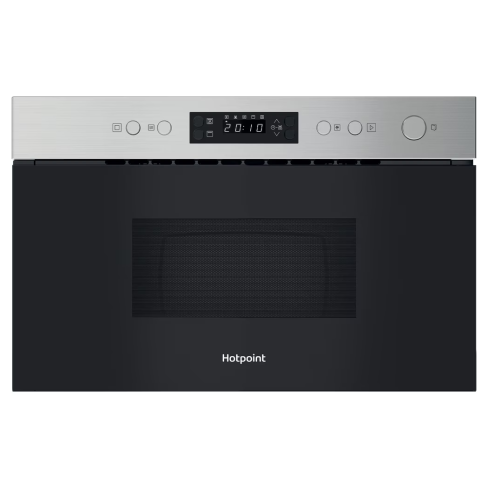 Hotpoint HPMK12CXUK Built In Microwave and Grill in Stainless Steel