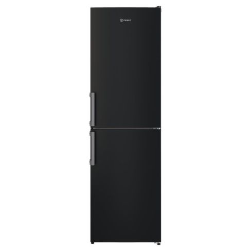 Indesit IB55732BUK Freestanding Low Frost 1824 High Fridge Freezer in Black E Rated