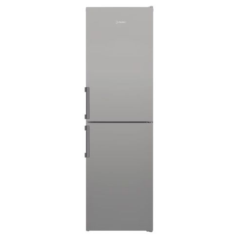 Indesit IKNH1261S4UK No Frost 50/50 Fridge Freezer - Silver - 54CM Wide