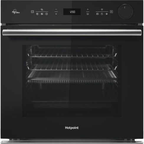 Hotpoint SI4S854CBL 60cm Built-In Single Multifunction Oven with Steam Cooking and Air Fry