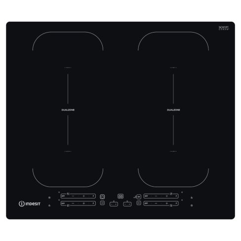 Indesit IB88B60NE 60CM Push&Go Induction Hob - Black
