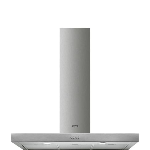 Smeg KATE900EX Universal 90cm T Shape Chimney Cooker Hood, Stainless Steel