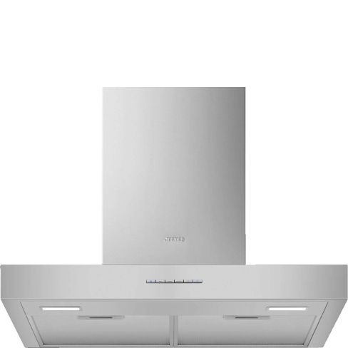Smeg KBT600XE 60cm Universal T Shape Chimney Cooker Hood, Stainless Steel