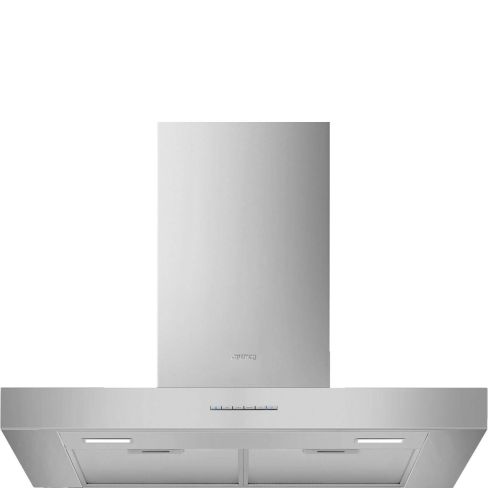 Smeg KBT700XE 70cm T Shape Universal Chimney Cooker Hood, Stainless steel A Rated
