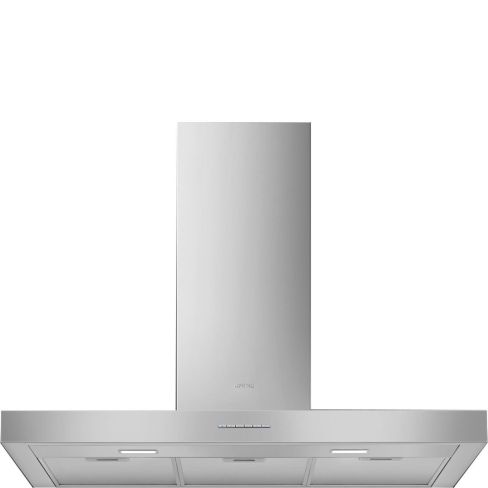 Smeg KBT900XE 90cm Universal T Shape Chimney Cooker Hood, Stainless Steel A Rated