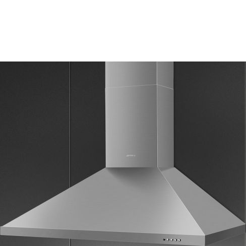 Smeg KD91XE3 90cm Universal Chimney Cooker Hood, Stainless Steel