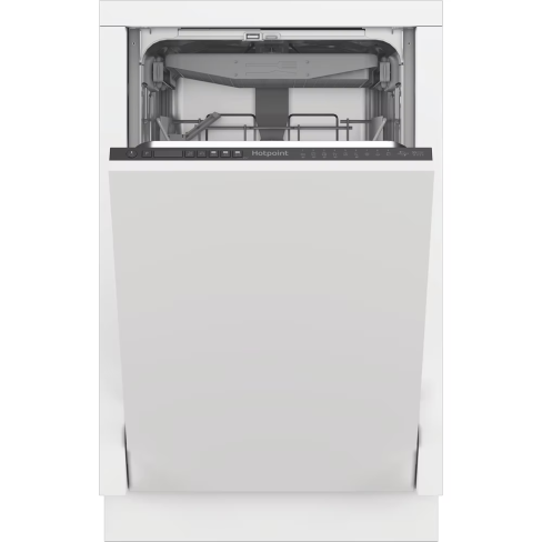 Hotpoint HP6IA10BS7LA0UK Integrated Slimline Dishwasher with 10 Place Settings, A Rated